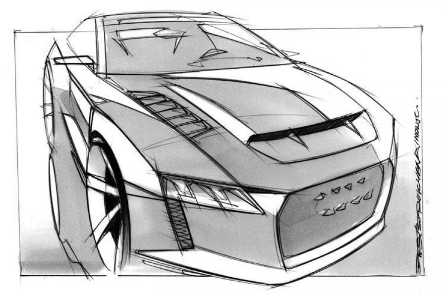 Эскиз Audi Quattro Concept 2010 года  (фото 110 из 119)